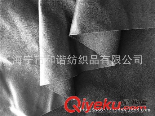 合成革 供應濕法PU皮革 PU人造革面料 PU皮革服裝面料 仿zpPU皮革面料原始圖片2