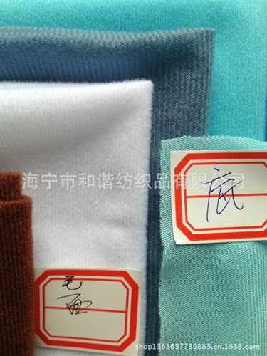 絨布 供應現貨拉毛布 白色起毛布現貨 現貨起毛布黑色 現貨圈絨漂白原始圖片2