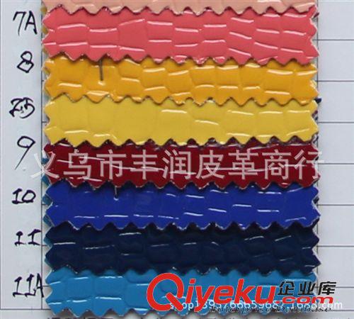 箱包革 鱷魚紋/新歐標環(huán)保/人造革/沙發(fā)座椅革/箱包革/廠家鱷魚石頭紋pu原始圖片3
