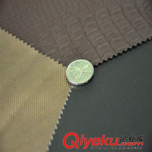 半PU產(chǎn)品 半PU革【廠價直銷】裝飾革，表面光滑，環(huán)保無味，阻燃，軟包革原始圖片2