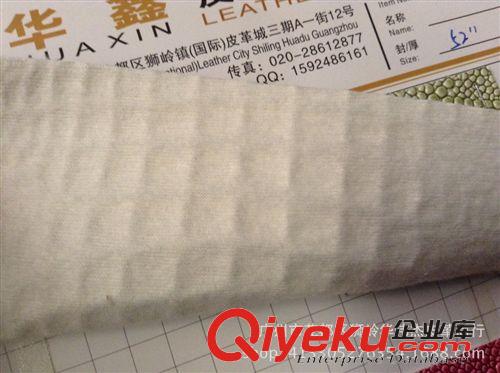 蛇紋/蜥蜴紋皮革系列 廠家直銷新款半PU高光鱷魚紋人造革 箱包服裝裝飾革（H-5234）原始圖片3