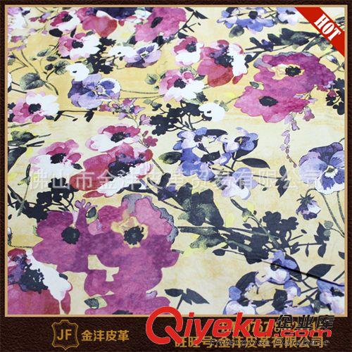 服裝皮革 【數碼印花】綿羊皮皮料 皮革印花 多色壓花皮革 服裝皮革 訂貨