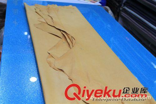 水染 供應8025號黃杏豬皮皮革水染皮，廠家直銷，廣州發貨！zp皮革！原始圖片2