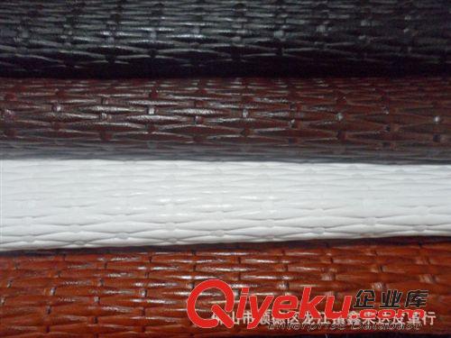 編織紋 批發(fā)供應(yīng)新穎編織紋 仿真皮質(zhì)感 紋路清晰皮革原始圖片3
