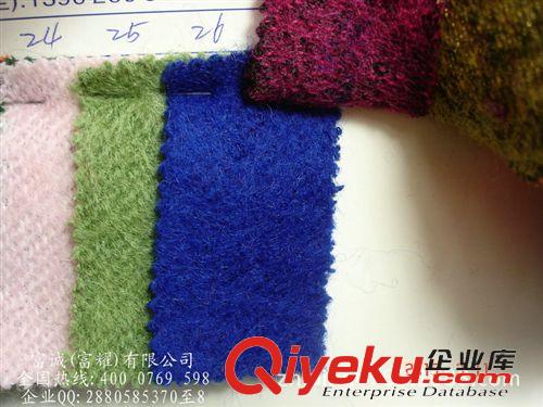 劉生03月上新產(chǎn)品 粗紡毛呢料 海藻呢針織毛呢童裝女裝毛呢粗紡亮絲復古大衣呢料原始圖片3