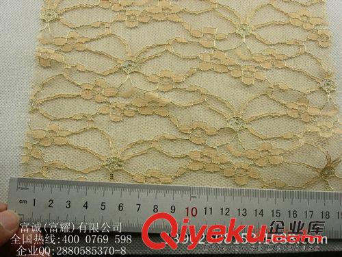 智敏上新產品 金絲網布刺繡蕾絲花邊新款金絲網布蕾絲花邊滿幅布匹女裝gd面料
