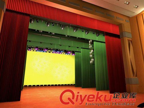 舞臺(tái)幕布 廠家直銷 專業(yè)定做大中小型舞臺(tái)幕布禮堂幕布阻燃二道幕布原始圖片2