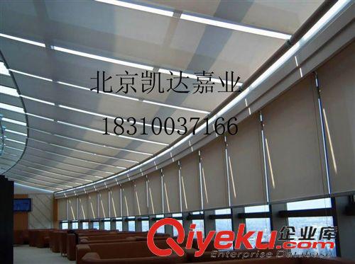 窗簾 廠家直銷天棚簾定做電動遮陽天棚簾陽光房遮陽天棚簾定做原始圖片2