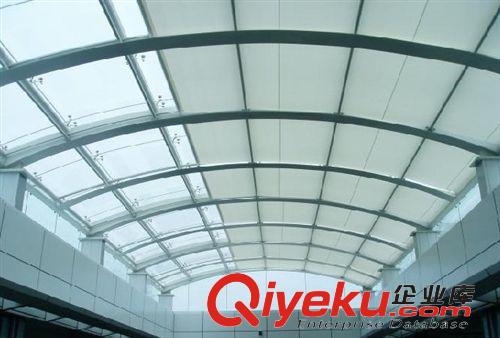 窗簾 廠家定制 折疊式天棚簾天窗 陽光房電動(dòng)/手動(dòng)遮陽棚FCS天棚簾原始圖片3