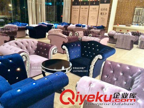 歐式沙發（家居） 新古典售樓部沙發 雕刻布沙發組合形象沙發 歐式沙發 客廳家具原始圖片2