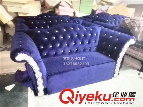 歐式沙發（家居） 新古典售樓部沙發 雕刻布沙發組合形象沙發 歐式沙發 客廳家具原始圖片3