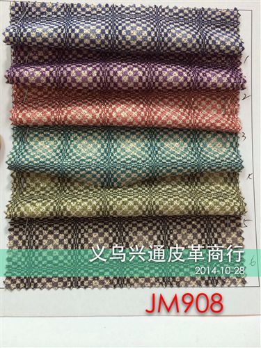 金絲布 2014年新款 pvc/pu金絲布 花朵幾何圖形 鞋料箱包裝飾革 興通皮革原始圖片3