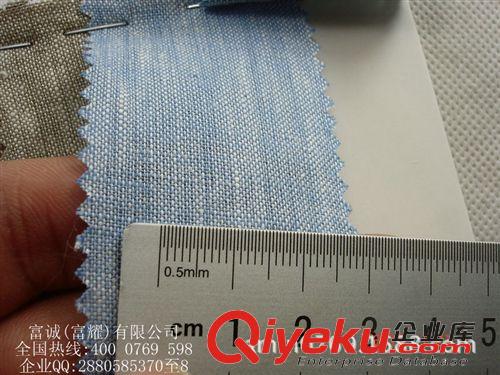 2015玲玲1月上新產(chǎn)品 現(xiàn)貨 供應(yīng) 色織棉布 竹節(jié)色織麻棉布 棉麻混紡面料 男女服裝面料