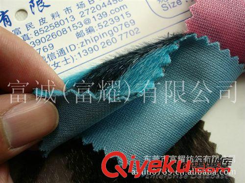 仿馬毛系列 斑馬紋仿水貂毛 仿馬毛長毛絨植絨仿真毛超柔人造毛皮印花圖原始圖片3