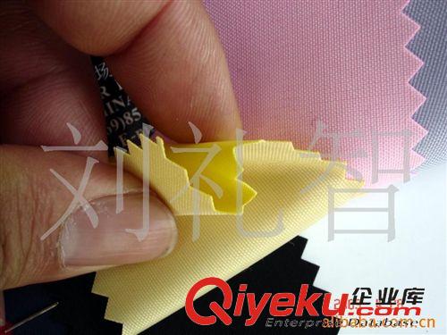 尼龍-面料類／可提拉／防水類／70DPVC 73條 牛津布仿70D尼龍PVC面料 仿70DPVC尼龍面料細圖手袋鞋旅行袋材料原始圖片2
