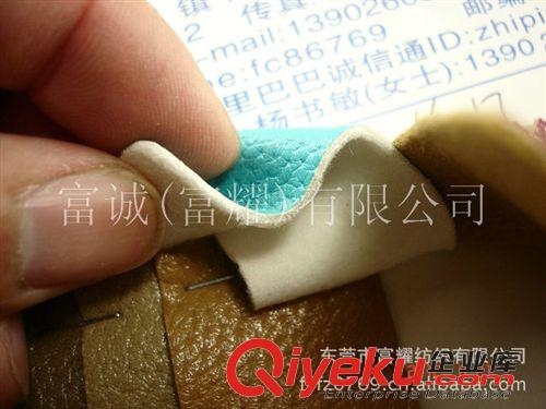 皮料PU熒光干式鏡面木紋草席貓眼 280條 供應多色起毛布底豬皮紋PU 珠光小花紋合成革PU革豬皮革工藝制品原始圖片3