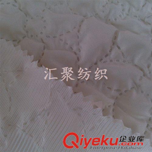 超聲波系列 花朵發(fā)泡型超聲波復合面料 無線絎縫布料 時尚服裝面料原始圖片3