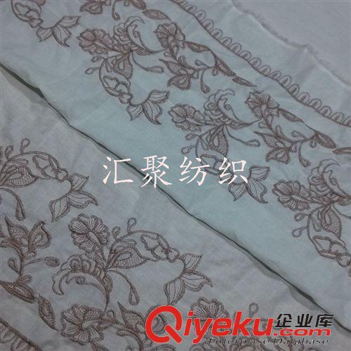 繡花系列 金線平繡 棉布花邊繡 雙邊平繡原始圖片3