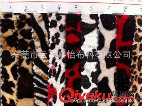 毛絨布 韓國絨印花 彈力不倒絨 不倒絨雕印 供應雙面絨 珊瑚絨原始圖片2