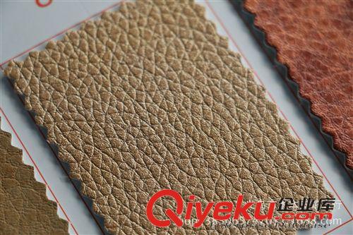PU 廠家超低價批發(fā) PU荔枝紋 超纖皮革  長期多色現(xiàn)貨供應原始圖片2