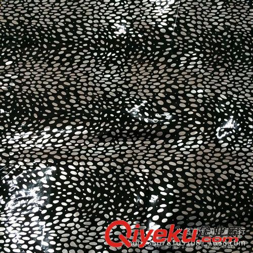 新品推薦 義烏皮革 廠家直銷半PU貼金豹紋原始圖片3