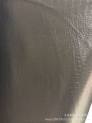 熱銷單品 義烏皮革廠家直銷 PVC鱷魚紋原始圖片2