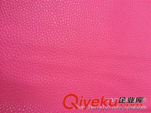 半PU荔枝紋 義烏皮革廠家直銷 半PU大荔枝原始圖片3