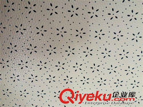 彩邊料 PVC人造革沖孔原始圖片3