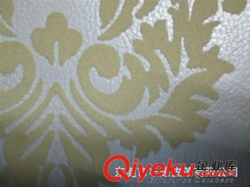 裝飾革 供應(yīng)皮革表面植絨 紋路清晰 立體感強(qiáng) 高檔軟包制作的原始圖片3