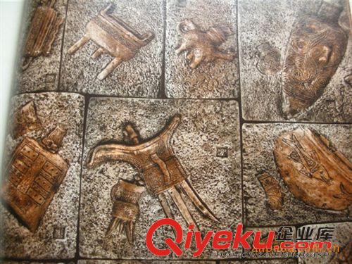 活性碳?jí)Σ?中式風(fēng)格墻紙，墻布，茶樓用專用墻紙?jiān)紙D片2