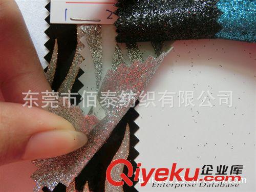 PVC、EVA、TPU皮塑系列 0020#PVC斑馬紋格利特金蔥粉巴黎鉆石PVC印花斑馬紋金蔥粉格利特原始圖片2
