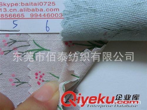麻類系列面料 0327#箭錨小雛菊亞棉麻布印花 田園碎花手工DIY桌布窗簾背景布料原始圖片2