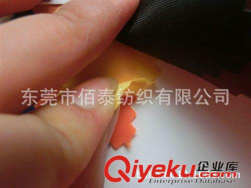 功能性面料 0355#現貨供應滌綸230T斜紋牛津布 滌綸230T雙面斜紋PU 箱包面料原始圖片2