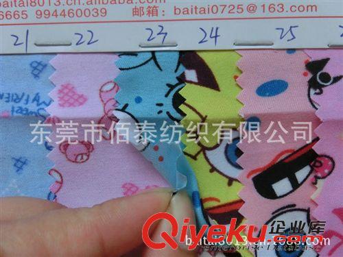 桃皮絨水蜜桃 0184#供應卡通印花桃皮絨面料米奇迪士尼卡通印花沙灘褲水蜜桃布原始圖片2
