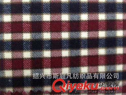 其他混纺、交织类面料 工厂现货 色织布 T/R格子布 服装面料