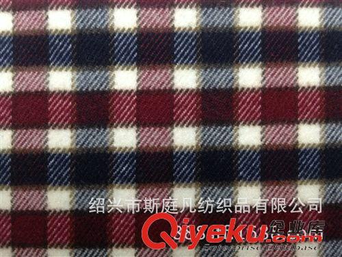 其他混纺、交织类面料 工厂现货 色织布 T/R格子布 服装面料