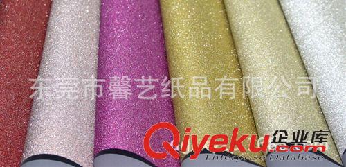 特種紙類 專業(yè)生產(chǎn)gd禮品包裝紙 金蔥膜新型環(huán)保\金蔥紙 仙度瑞拉特種紙?jiān)紙D片2