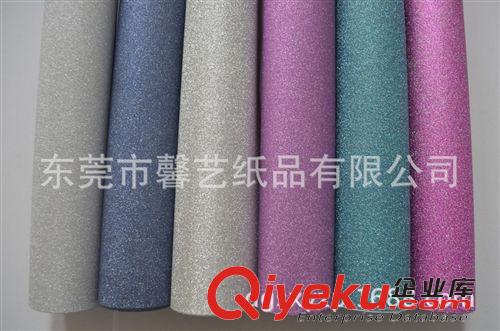 特種紙類 金蔥膜廠家訂做高質(zhì)量防刮磨砂紋彩膜原始圖片3