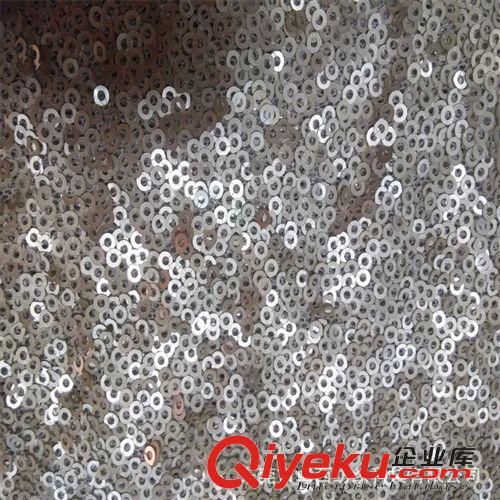 珠片布 蕾絲布底繡單色亂紋疊加珠片 電繡亮片布料 鞋材裝飾品面料原始圖片3