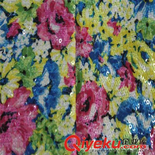 珠片布 3mm花型亮片布  多色可選  現(xiàn)貨供應(yīng)