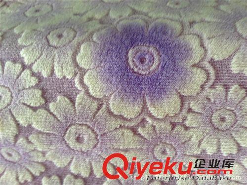 短毛絨 供應(yīng)短毛絨絨布，超柔爛花，剪花原始圖片3