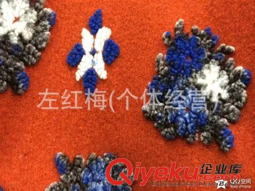 粗紡毛呢 供應(yīng)2014秋冬新款針織提花呢、 立體提花羊毛呢原始圖片2