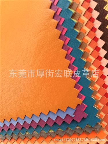 鞋面革 供應(yīng)優(yōu)質(zhì)綿羊紋彈力PU服裝面料原始圖片3