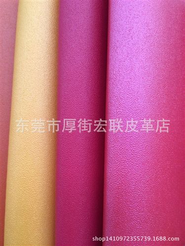 箱包革 供應(yīng)納帕紋PU革 同底同色,顏色任選 質(zhì)量上乘原始圖片2