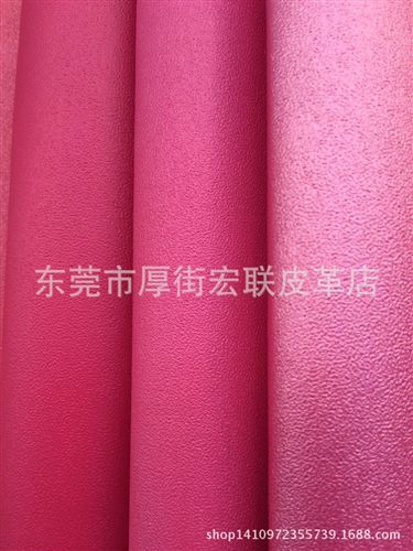 家具裝飾革 供應(yīng)水刺PU 納帕紋，R83紋 人造革PU 合成革原始圖片2