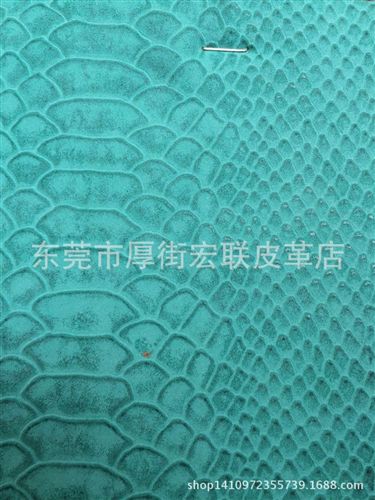 家具裝飾革 鱷魚紋皮革 箱包手袋軟包裝飾人造革 pu服裝合成革