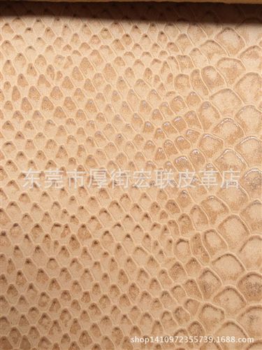 家具裝飾革 鱷魚(yú)紋 半PU人造革 gd家具 沙發(fā)皮革原始圖片2