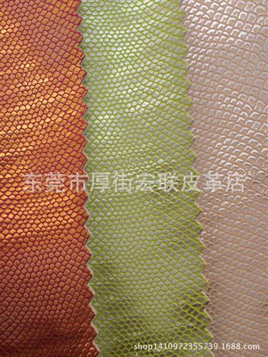 家具裝飾革 2014熱銷 北美鱷魚紋pu皮革 環(huán)保手袋鱷魚紋皮革原始圖片3