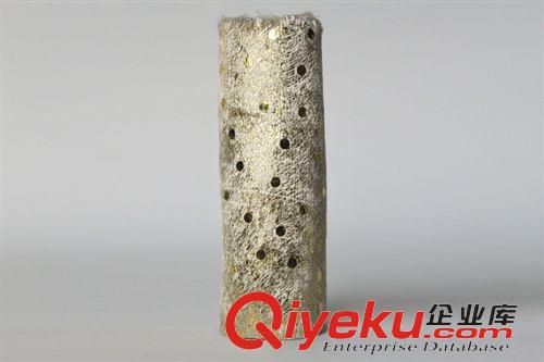 全毛 仿動物毛料 后段加工特殊材料 孔雀紋高亮金屬燙金