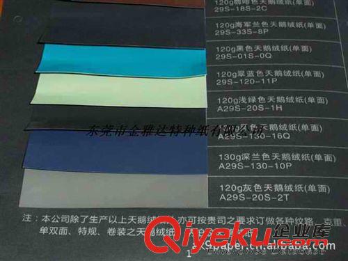 熱銷產品 廠家專業供應進口細膩天鵝絨（觸感）特種紙原始圖片3